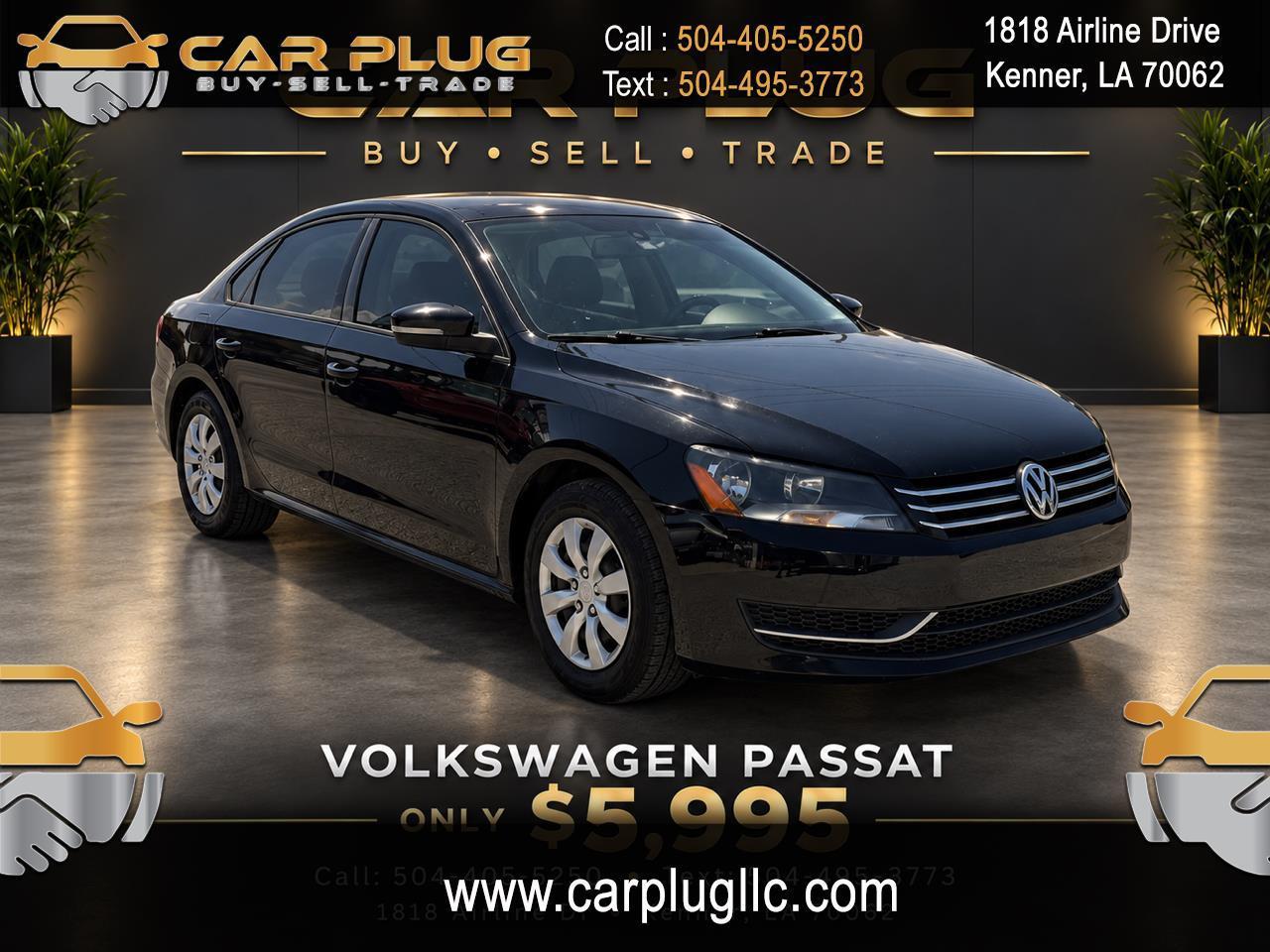 Volkswagen Passat 2.5L S W/Appearance 2014