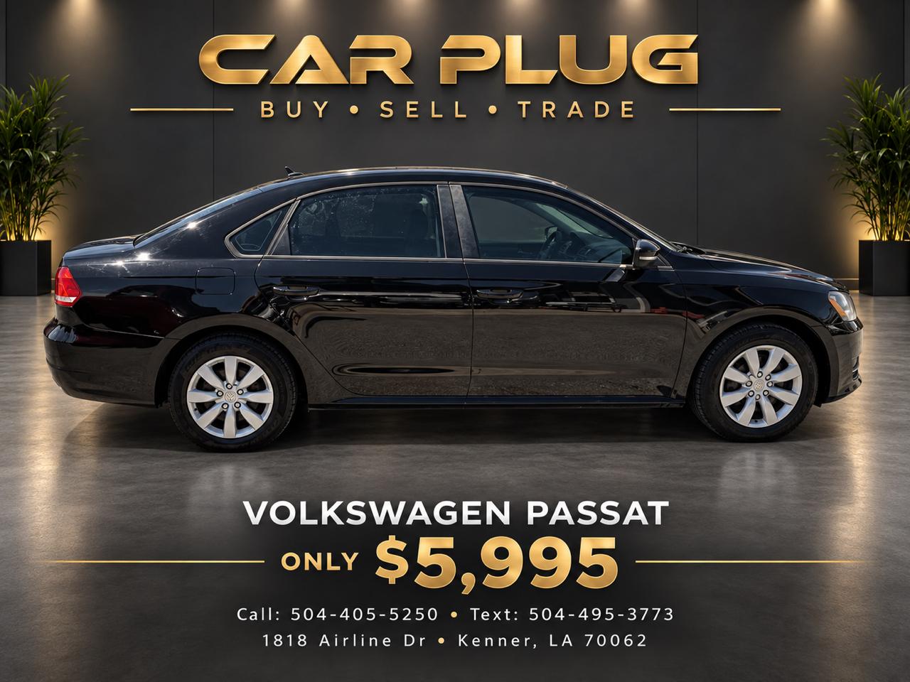 Volkswagen Passat 2.5L S W/Appearance 2014