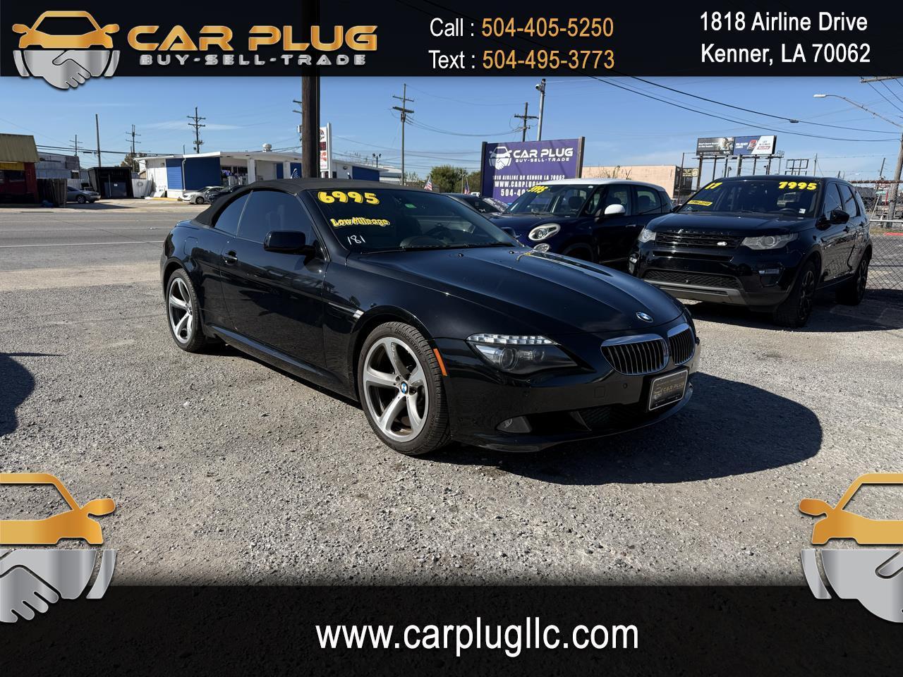 2009 BMW 6-Series 650i Convertible