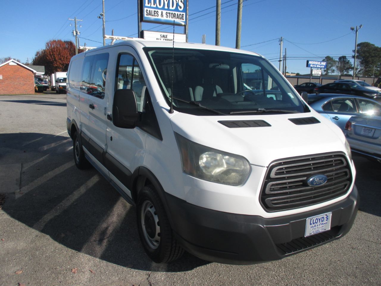 Ford Transit Cargo Van T-150 130" Low Rf 8600 GVWR Swing-Out RH Dr 2015