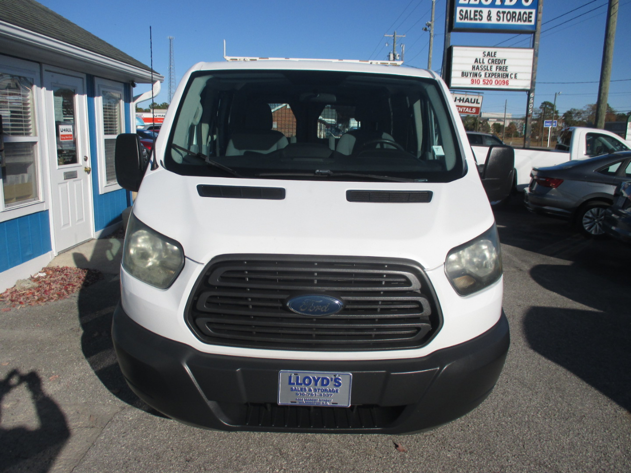 Ford Transit Cargo Van T-150 130" Low Rf 8600 GVWR Swing-Out RH Dr 2015