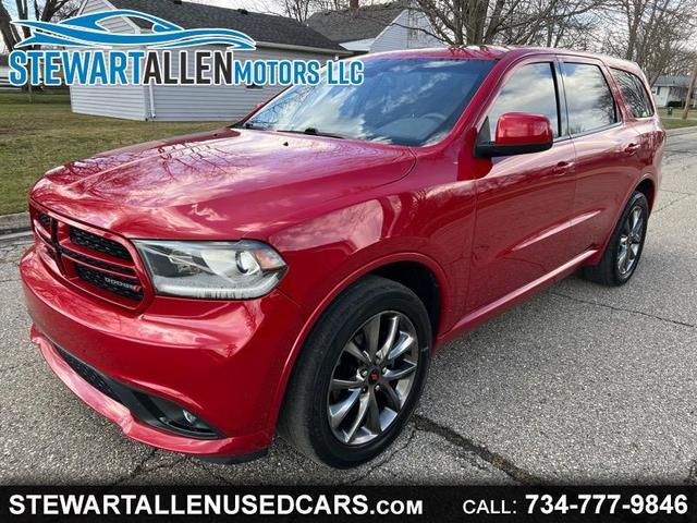 Red 2014 Dodge Durango SXT AWD SUV / Crossover All-Wheel Drive Automatic