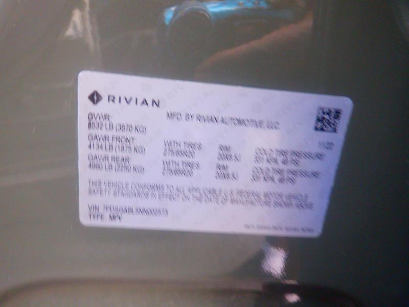 Rivian R1S Launch Edition 2022