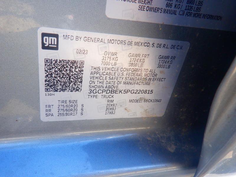 Chevrolet Silverado 1500 Custom Crew Cab 4WD 2023