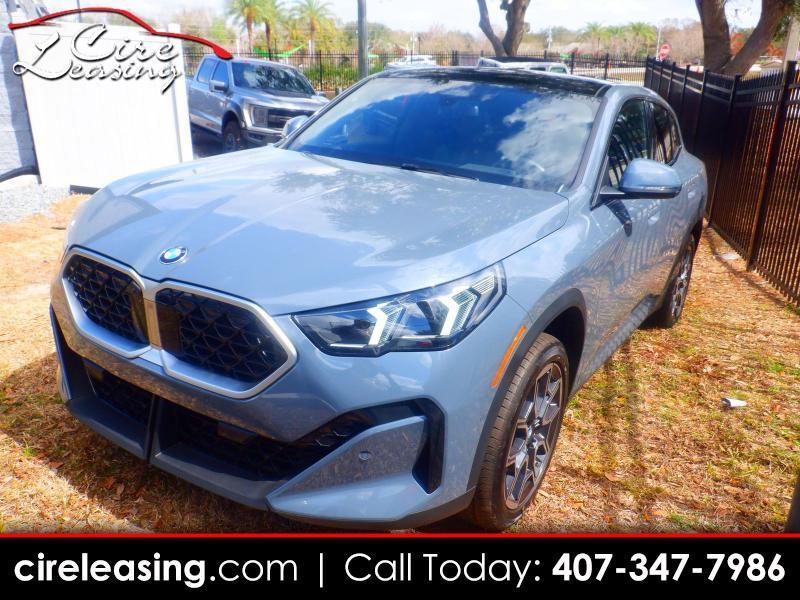 2025 BMW X2 xDRIVE28i NAVI DRVR ASSIST+ PKG SPRT SEATS TECH PK