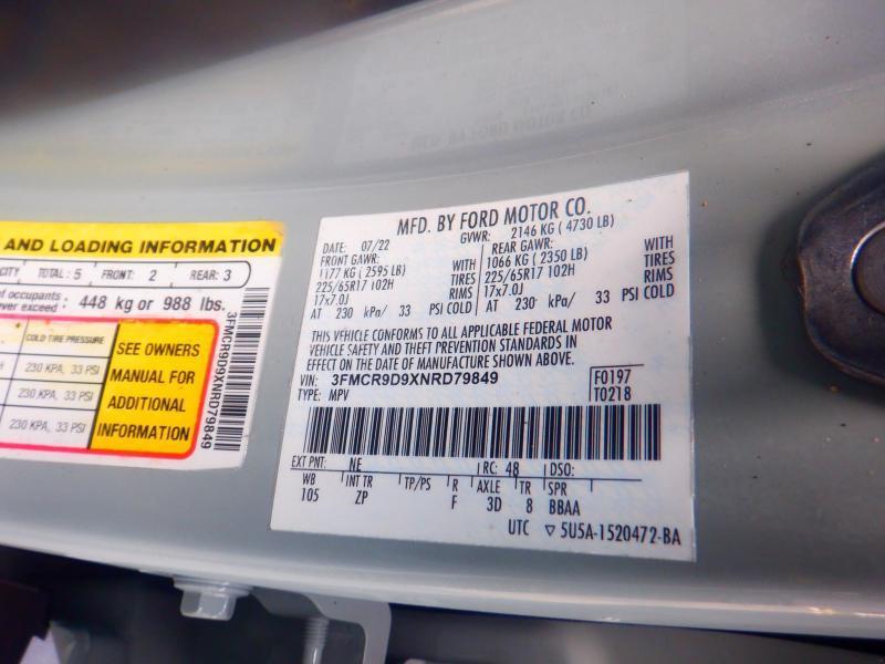 Ford Bronco Sport Badlands 2022