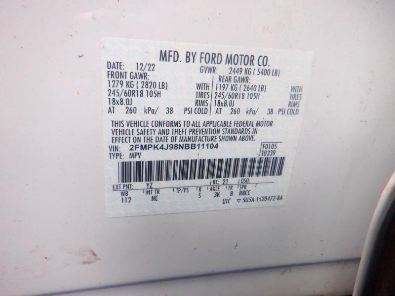 Ford Edge SEL AWD 2022