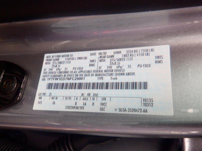 Ford F-150  2022