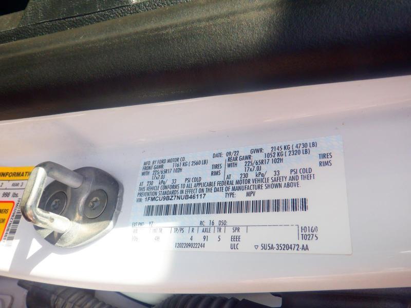 Ford Escape Hybrid SE AWD 2022