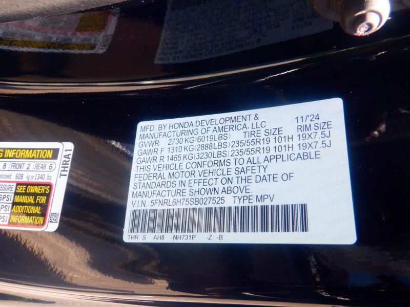 Honda Odyssey Sport-L 2025