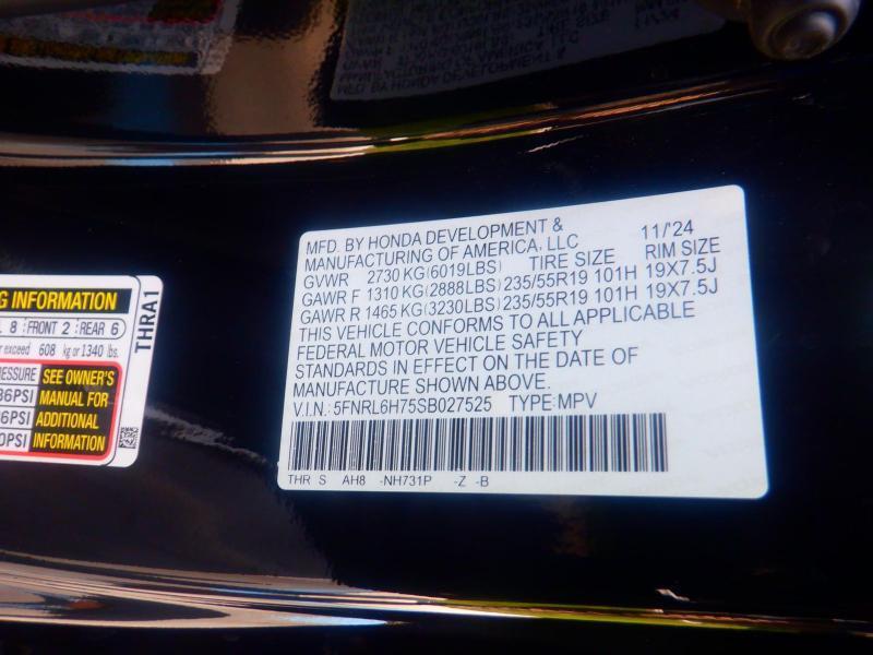 Honda Odyssey Sport-L 2025