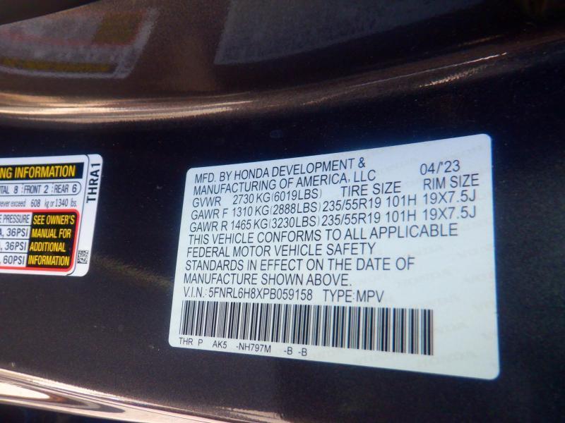 Honda Odyssey Touring 2023