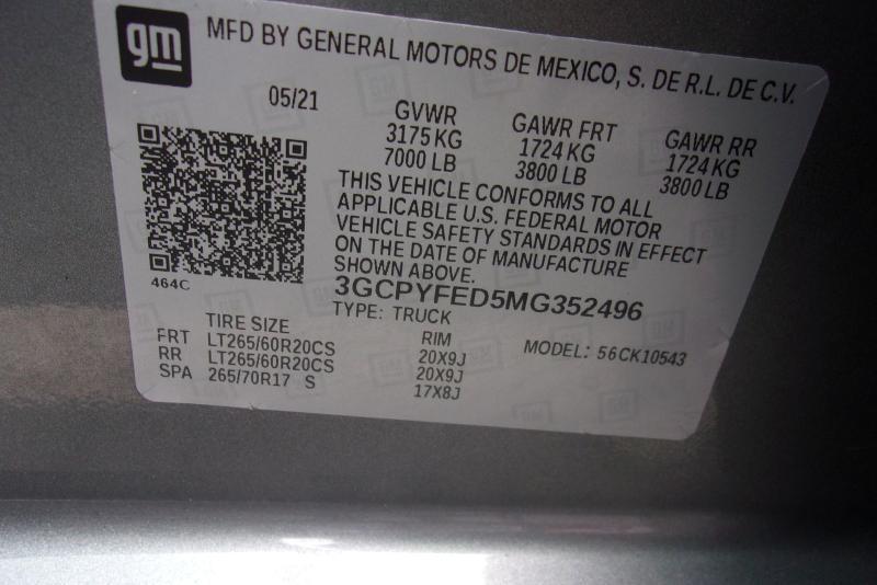 Chevrolet Silverado 1500  2021