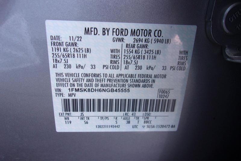 Ford Explorer XLT 2022