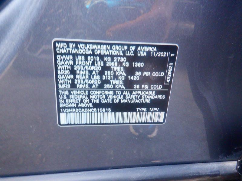 Volkswagen Atlas  2022