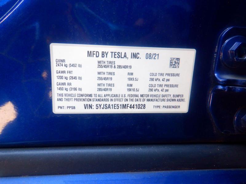 Tesla Model S Long Range 2021