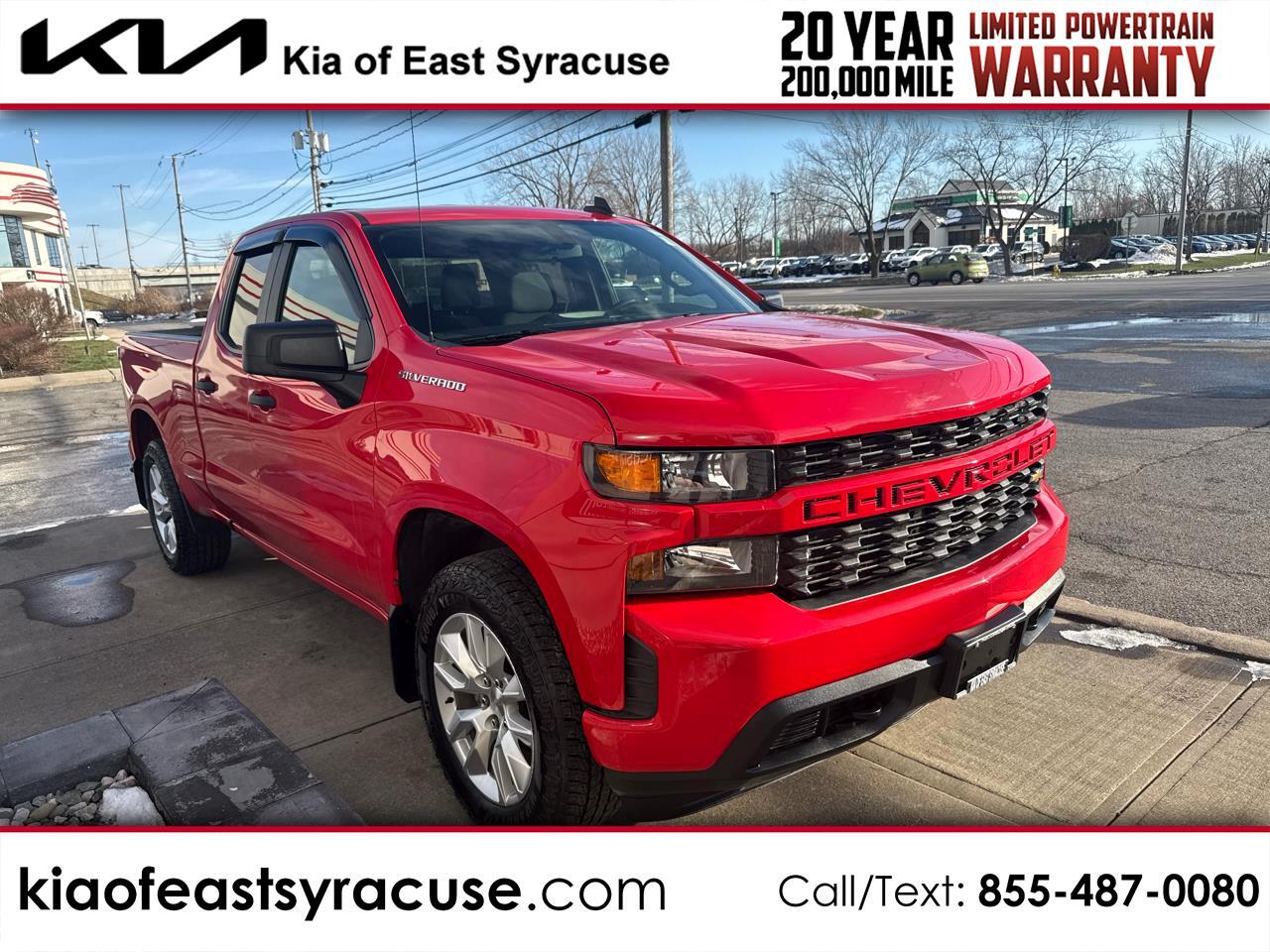 2021 Chevrolet Silverado 1500 4WD Double Cab 147" Custom