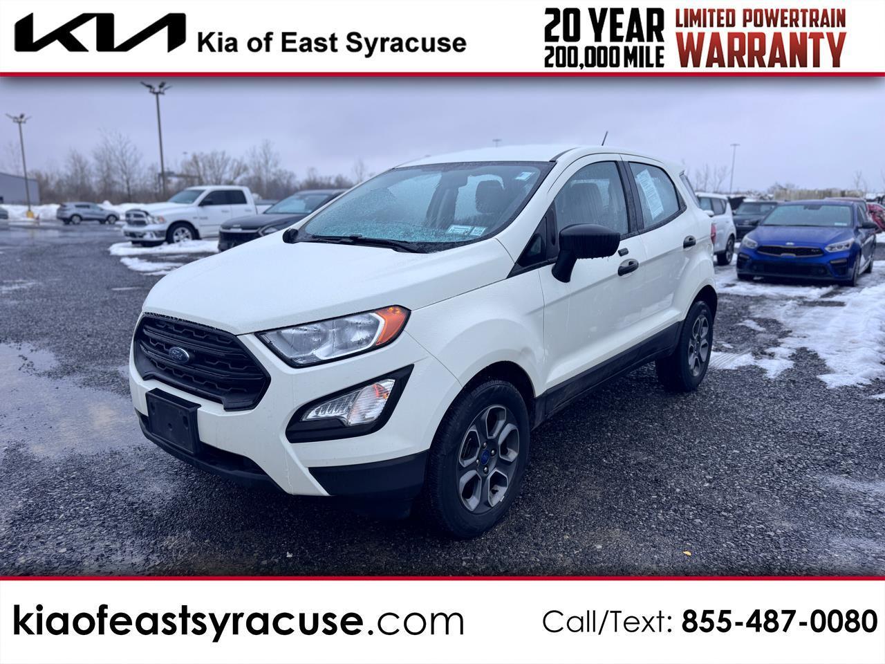 2019 Ford EcoSport S 4WD