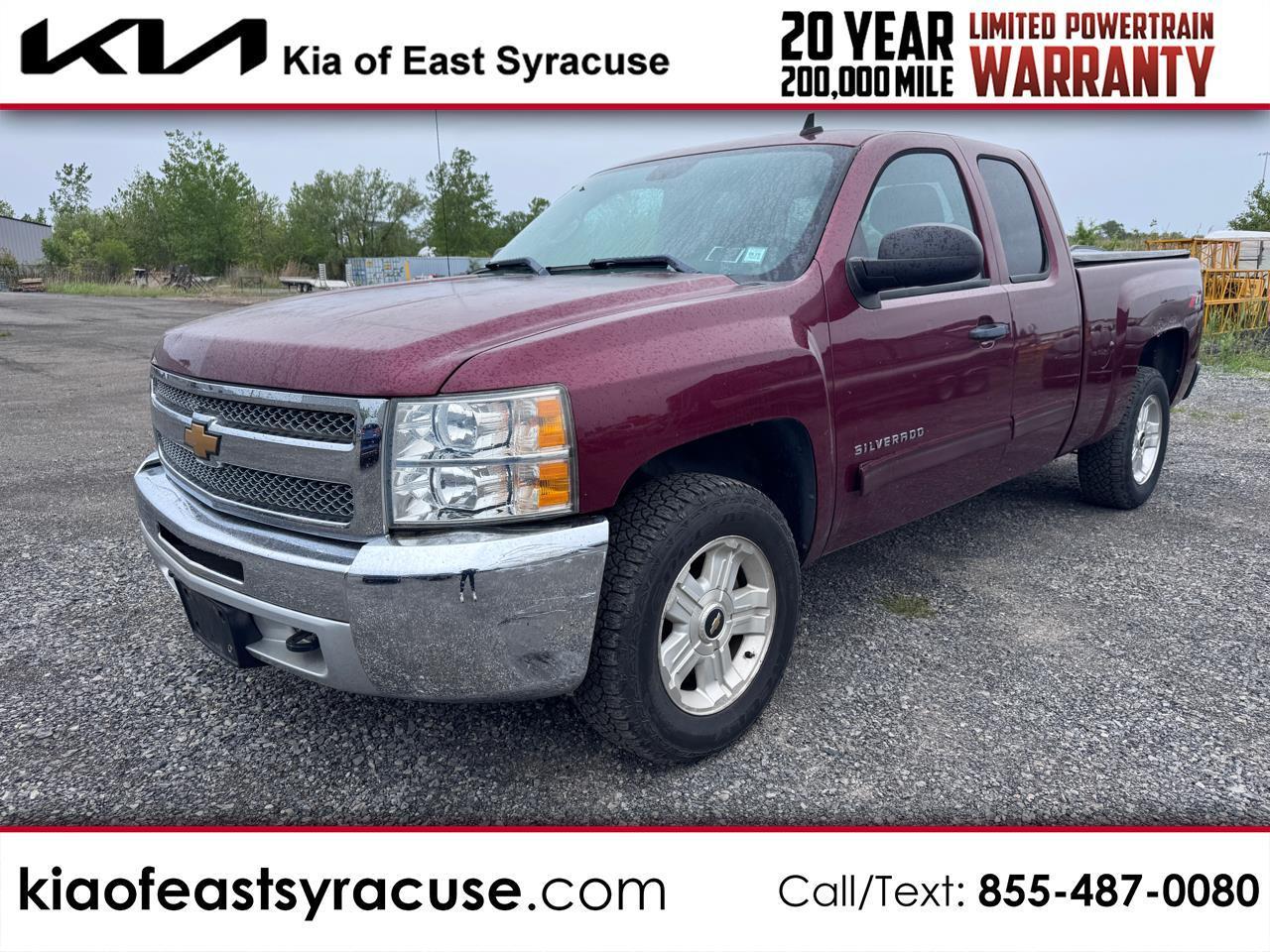 2013 Chevrolet Silverado 1500 4WD Ext Cab 143.5" LT