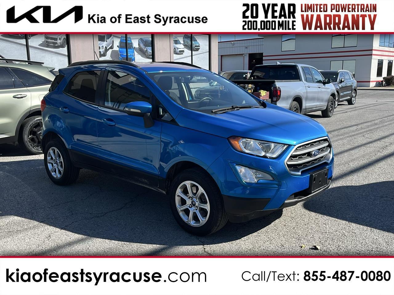 2020 Ford EcoSport SE 4WD
