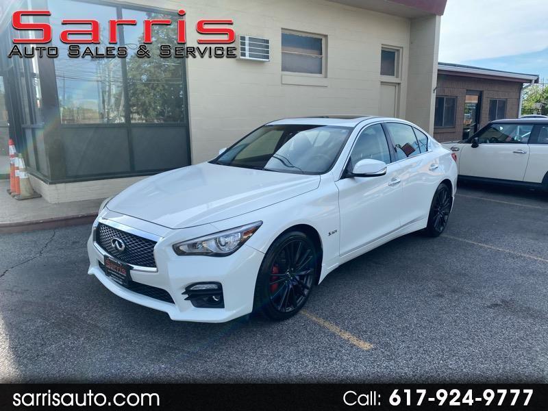 2017 Infiniti Q50 Red Sport 400 AWD