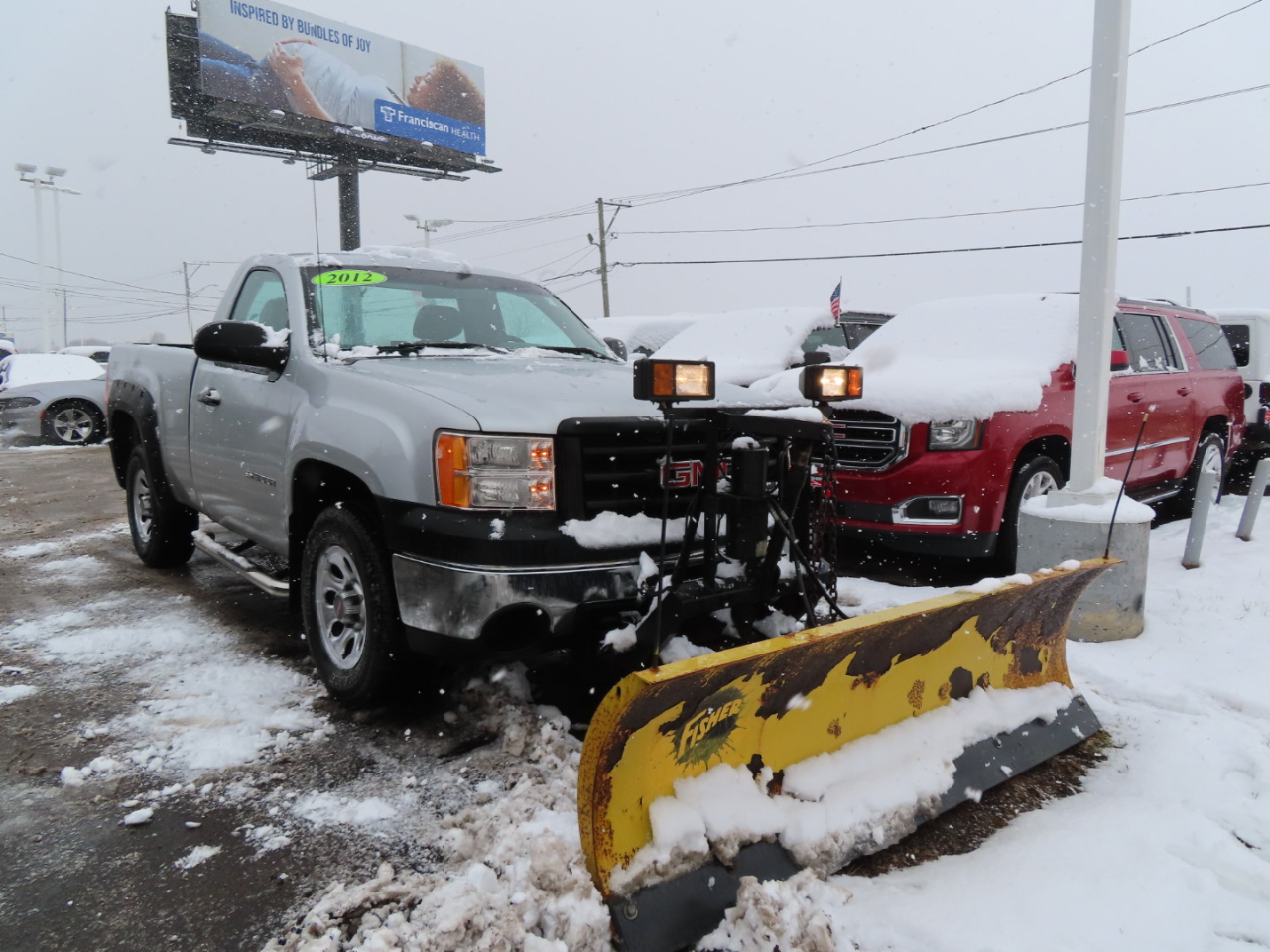 Used 2012 GMC Sierra 1500 4WD Reg Cab 119.0" Work Truck for Sale in