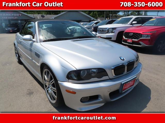 Silver 2003 BMW M3 Convertible RWD Convertible Rear-Wheel Drive Automatic