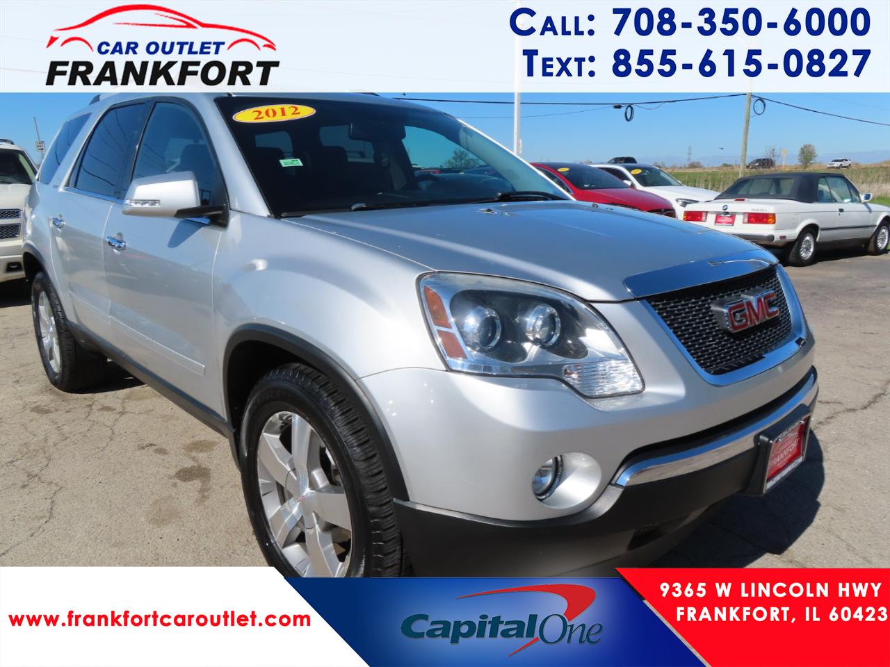 GMC Acadia AWD 4dr SLT1 2012 GMC Acadia AWD 4dr SLT1 2012