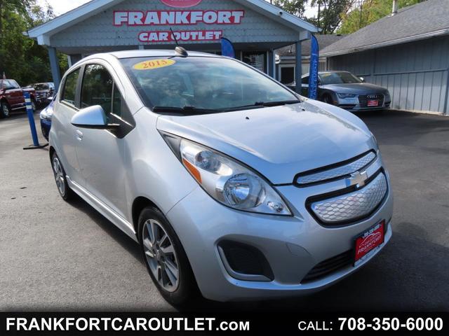 Silver 2015 Chevrolet Spark EV 1LT FWD Hatchback Front-Wheel Drive Automatic