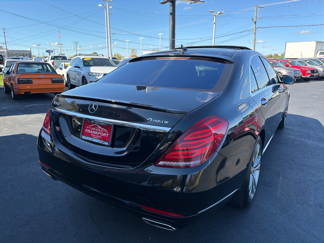 Mercedes-Benz S-Class 4dr Sdn S 550 4MATIC 2015 Mercedes-Benz S-Class 4dr Sdn S 550 4MATIC 2015