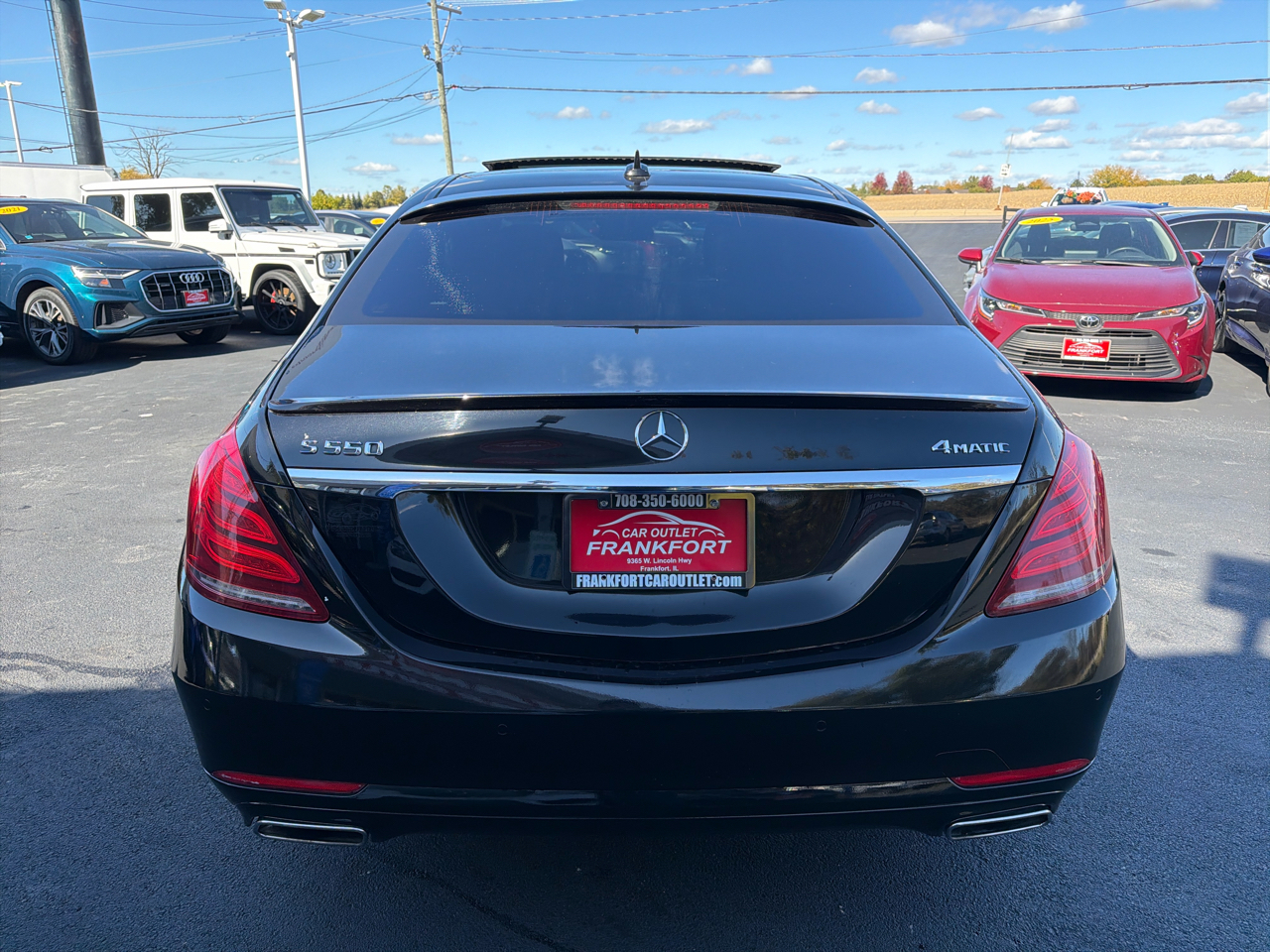 Mercedes-Benz S-Class 4dr Sdn S 550 4MATIC 2015 Mercedes-Benz S-Class 4dr Sdn S 550 4MATIC 2015