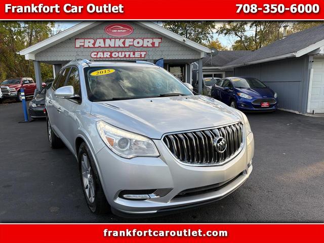 Silver 2015 Buick Enclave Leather AWD SUV / Crossover All-Wheel Drive Automatic