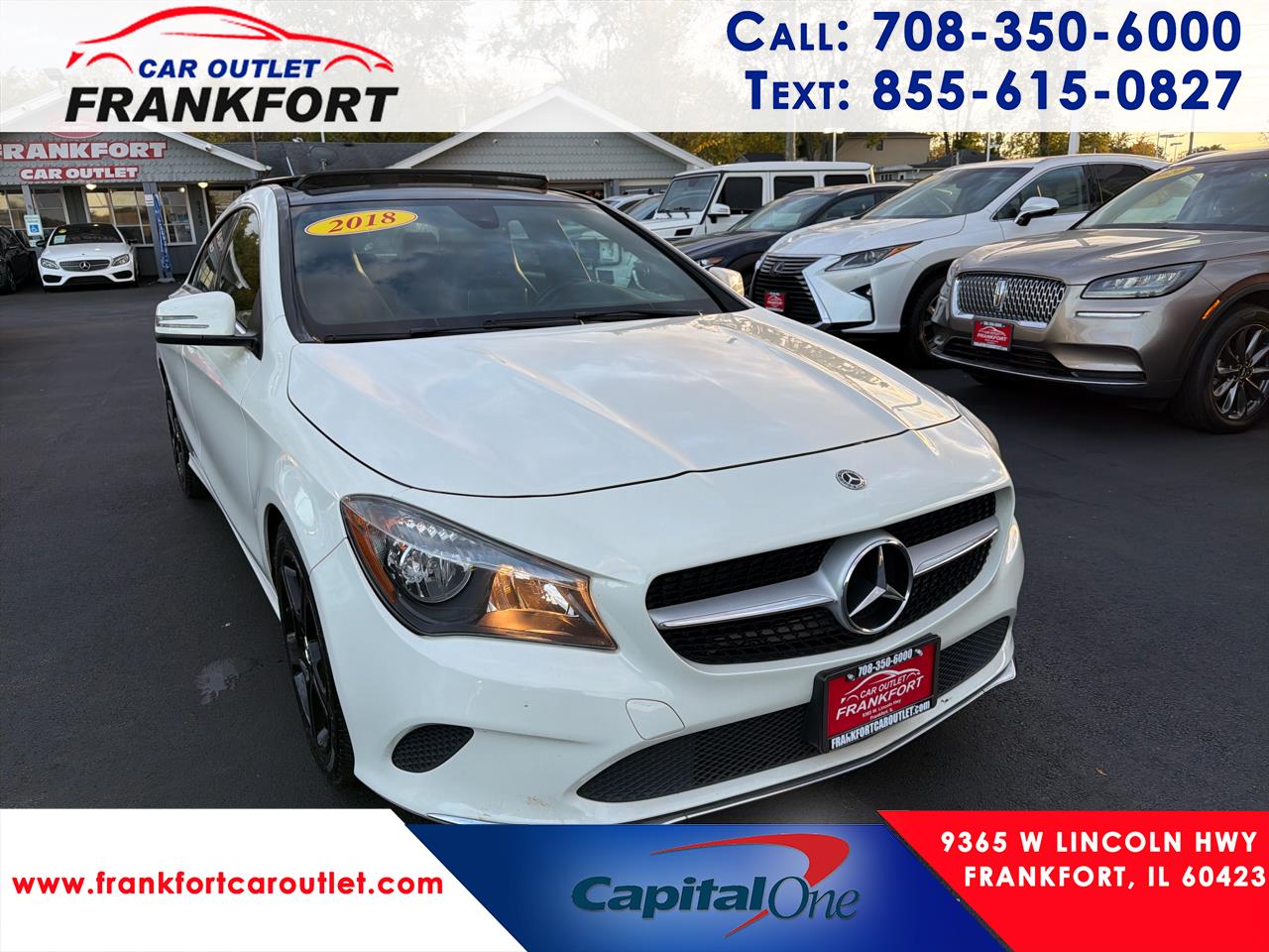 Mercedes-Benz CLA CLA 250 4MATIC Coupe 2018 Mercedes-Benz CLA CLA 250 4MATIC Coupe 2018