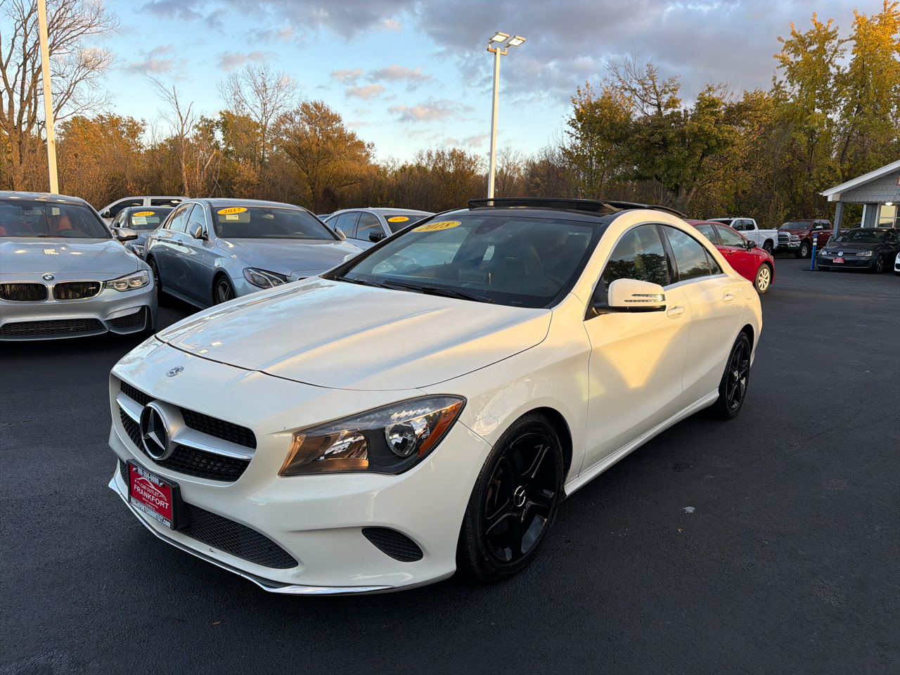 Mercedes-Benz CLA CLA 250 4MATIC Coupe 2018 Mercedes-Benz CLA CLA 250 4MATIC Coupe 2018