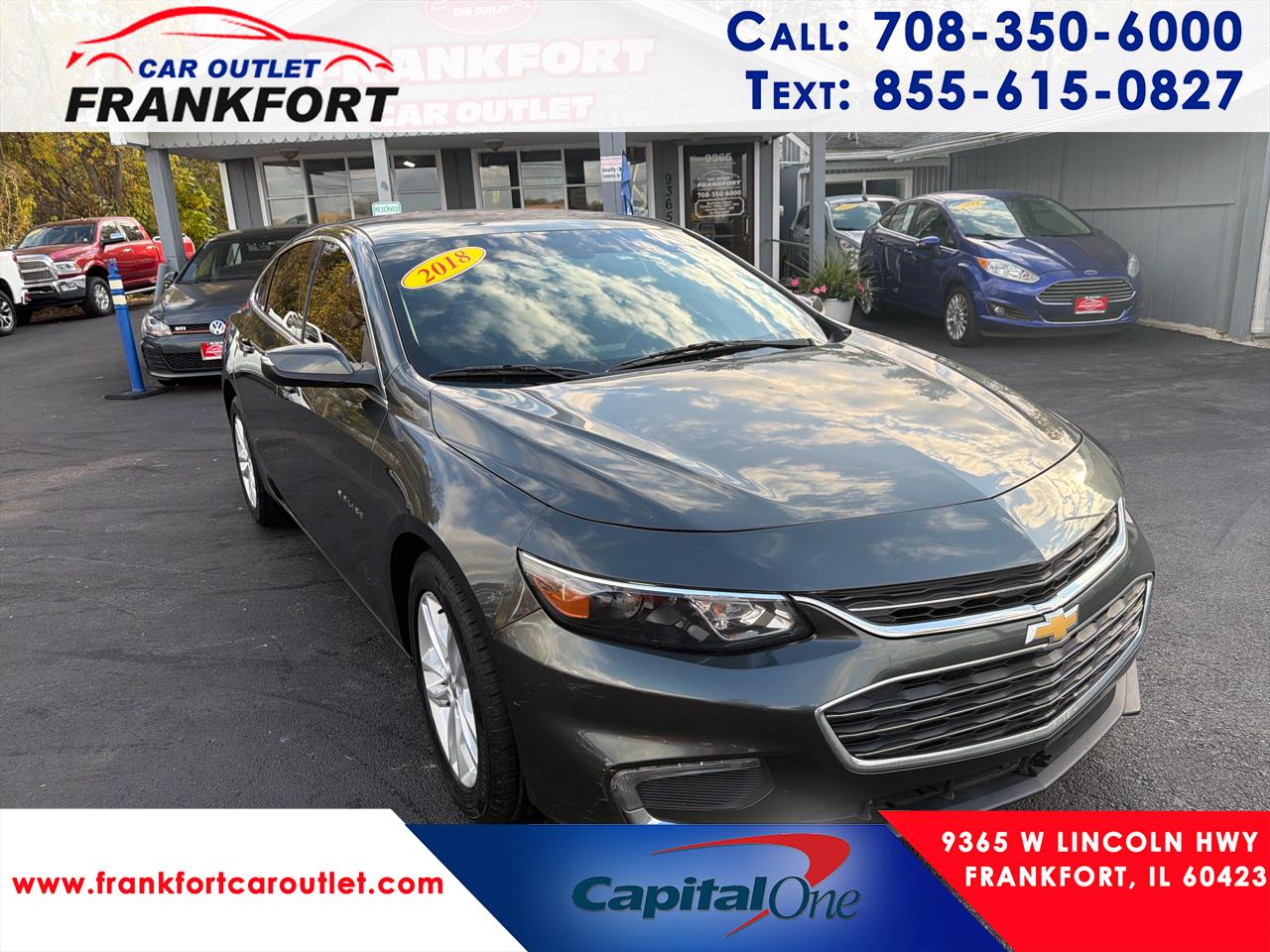 Chevrolet Malibu 4dr Sdn LT w/1LT 2018 Chevrolet Malibu 4dr Sdn LT w/1LT 2018
