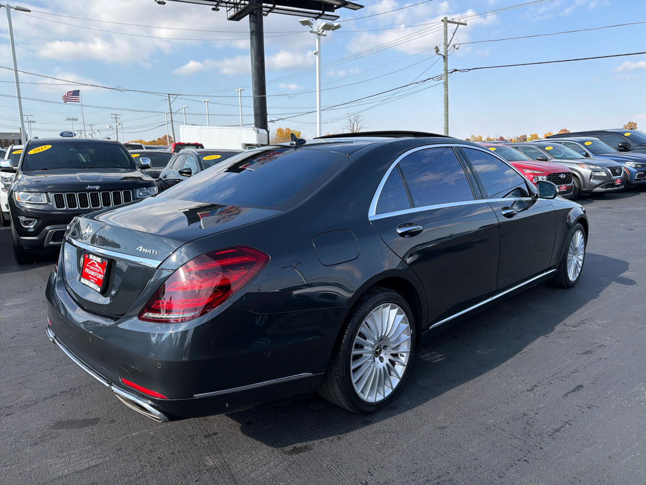 2018 Mercedes Benz S 560 4MATIC photo 3