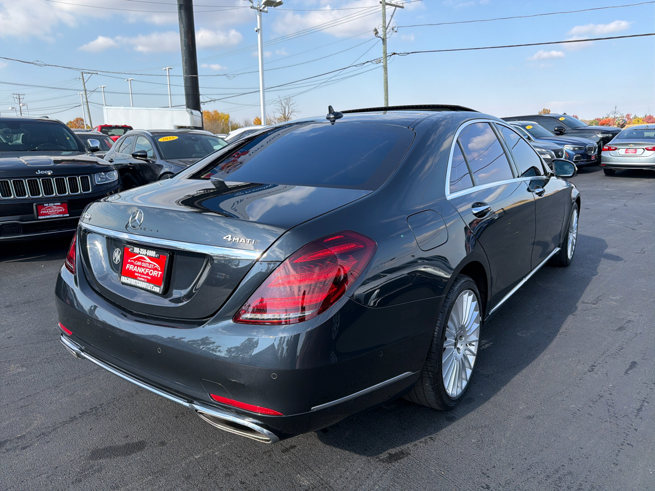 2018 Mercedes Benz S 560 4MATIC photo 4