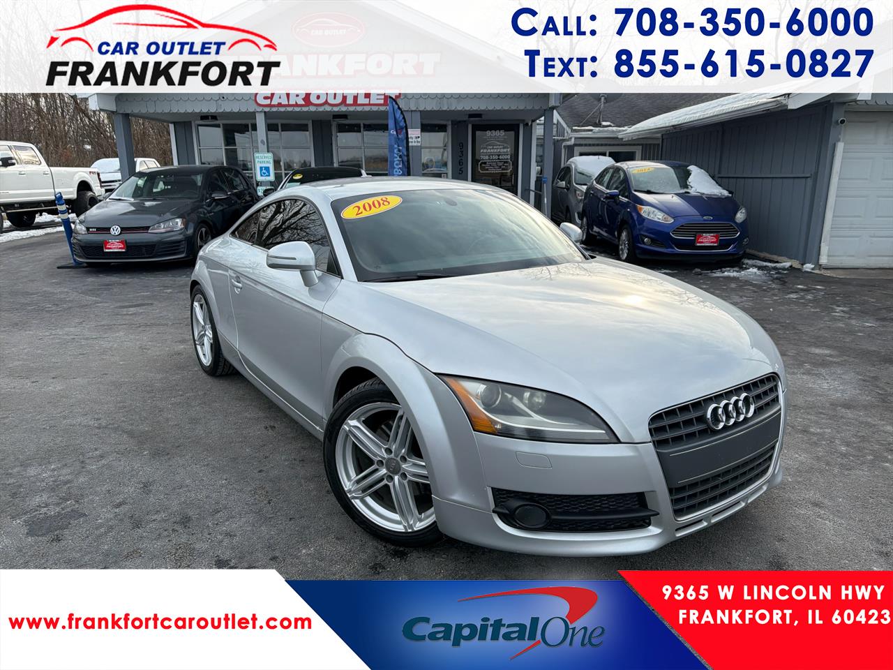 2008 Audi TT 2dr Cpe Auto 2.0T FrontTrak