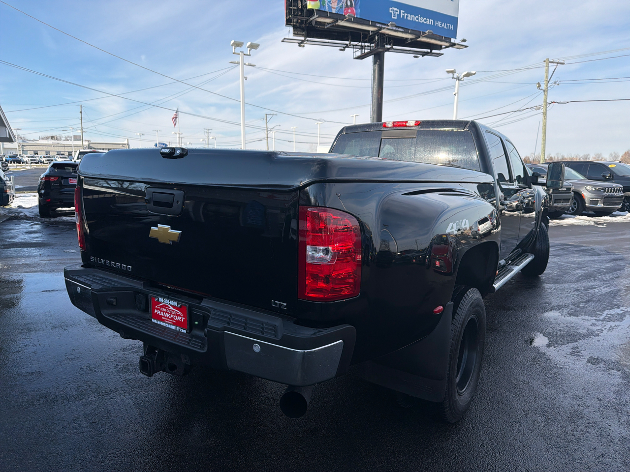 Chevrolet Silverado 3500HD 4WD Crew Cab 167.7" DRW LTZ 2011