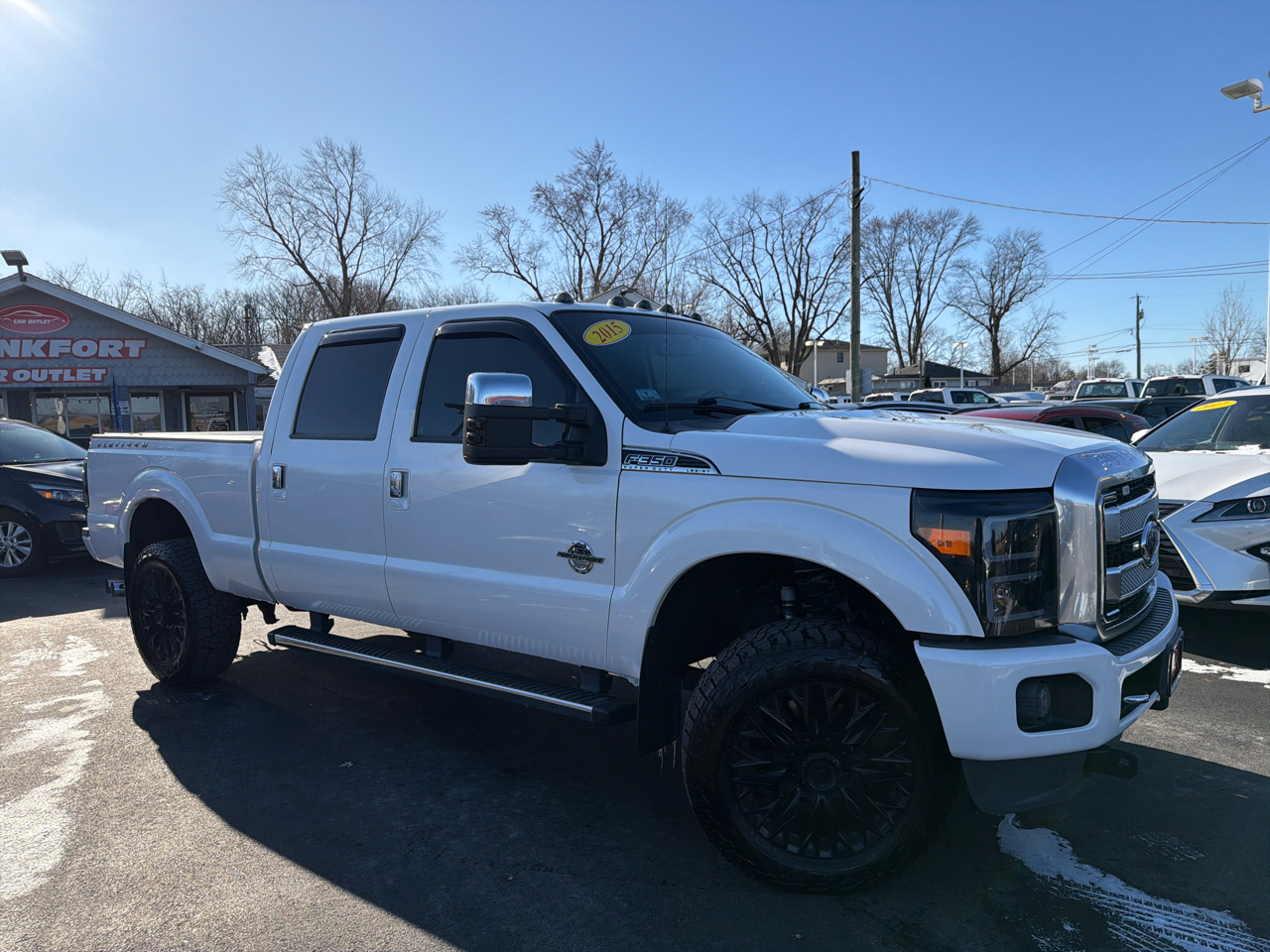 Ford Super Duty F-350 SRW 4WD Crew Cab 156" Platinum 2015