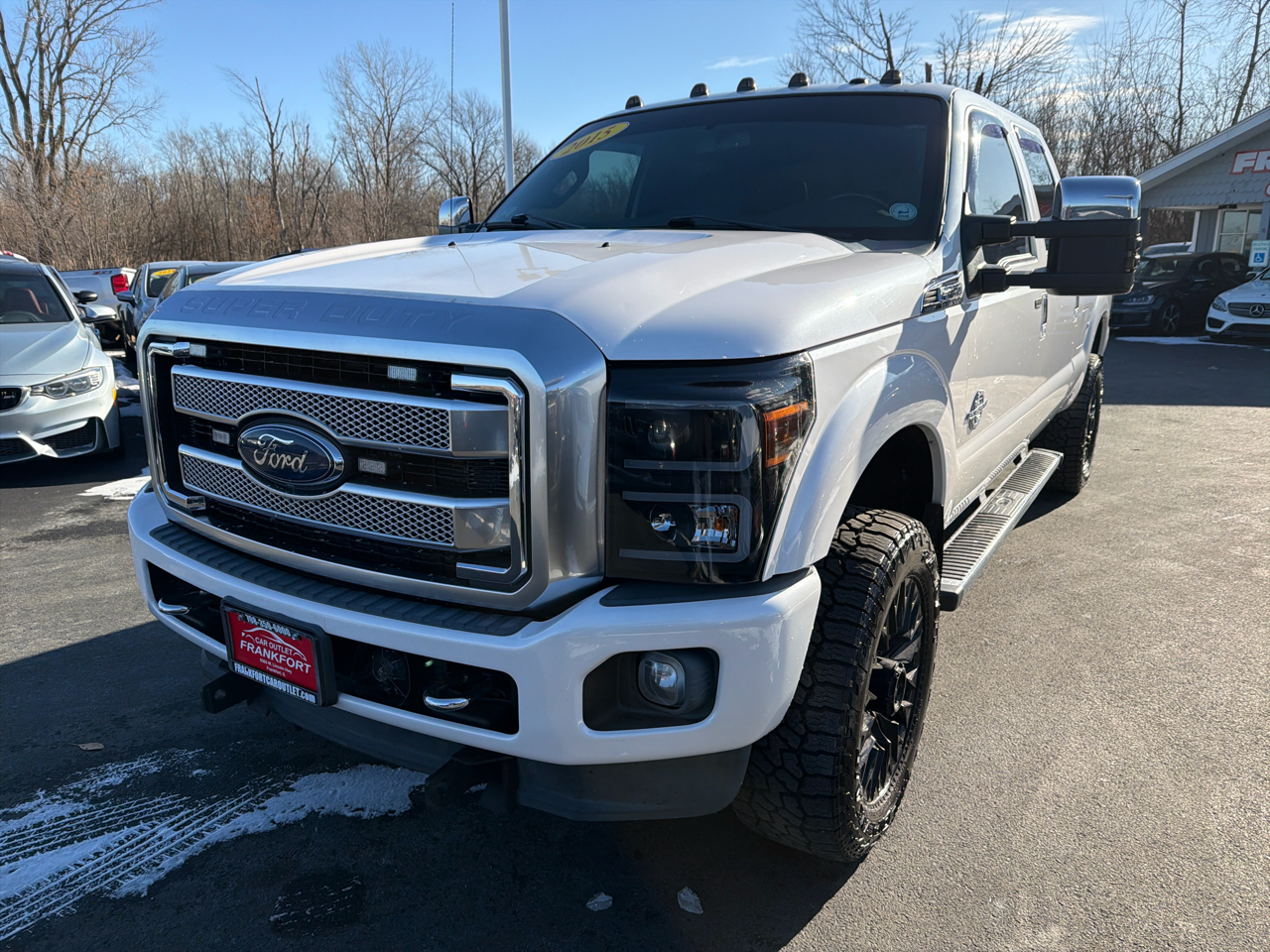 Ford Super Duty F-350 SRW 4WD Crew Cab 156" Platinum 2015