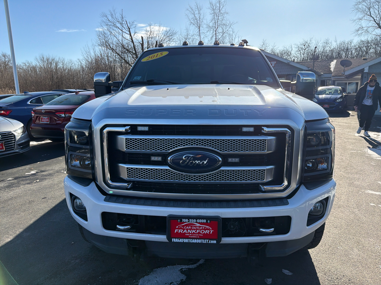 Ford Super Duty F-350 SRW 4WD Crew Cab 156" Platinum 2015