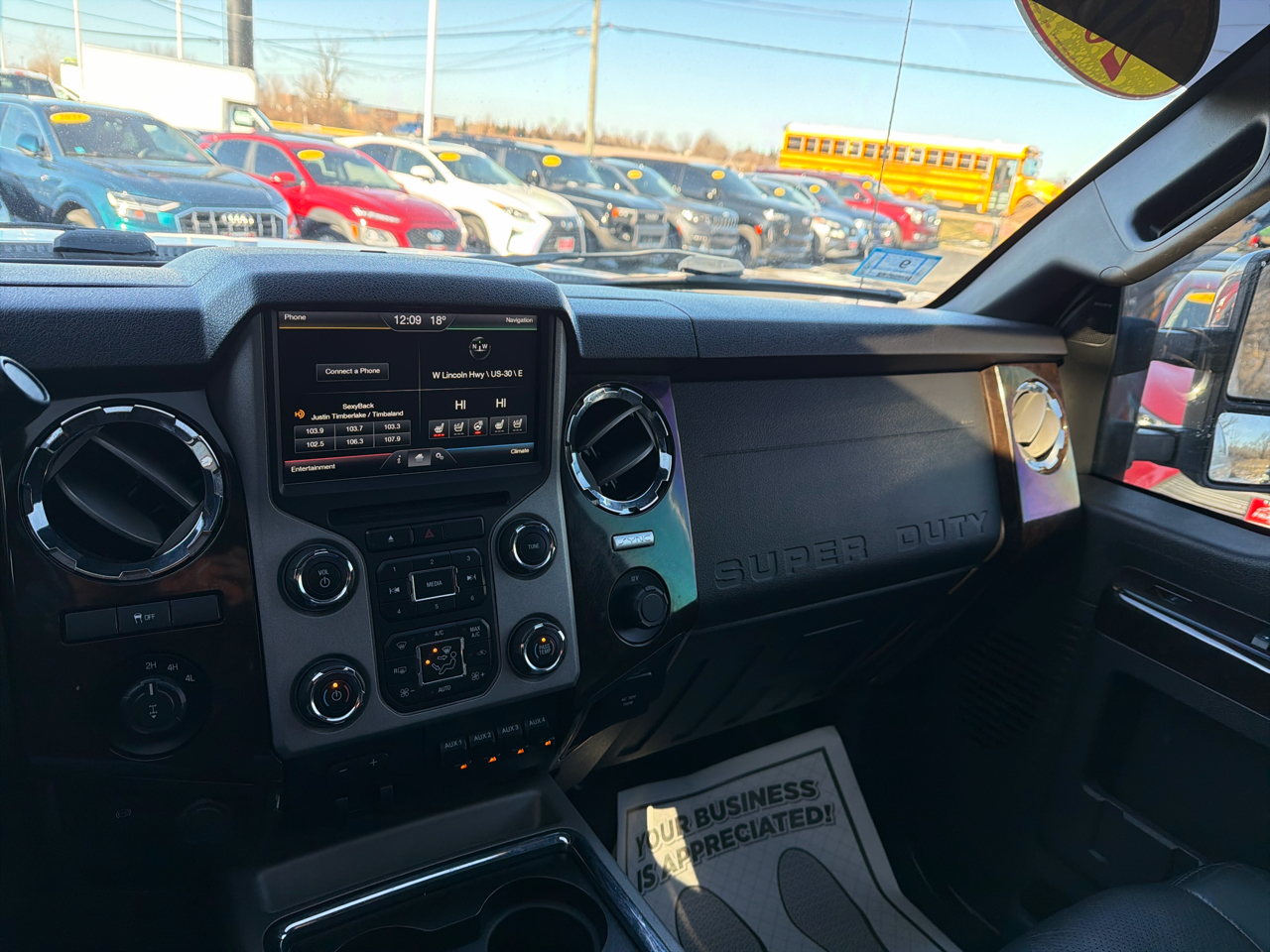 Ford Super Duty F-350 SRW 4WD Crew Cab 156" Platinum 2015