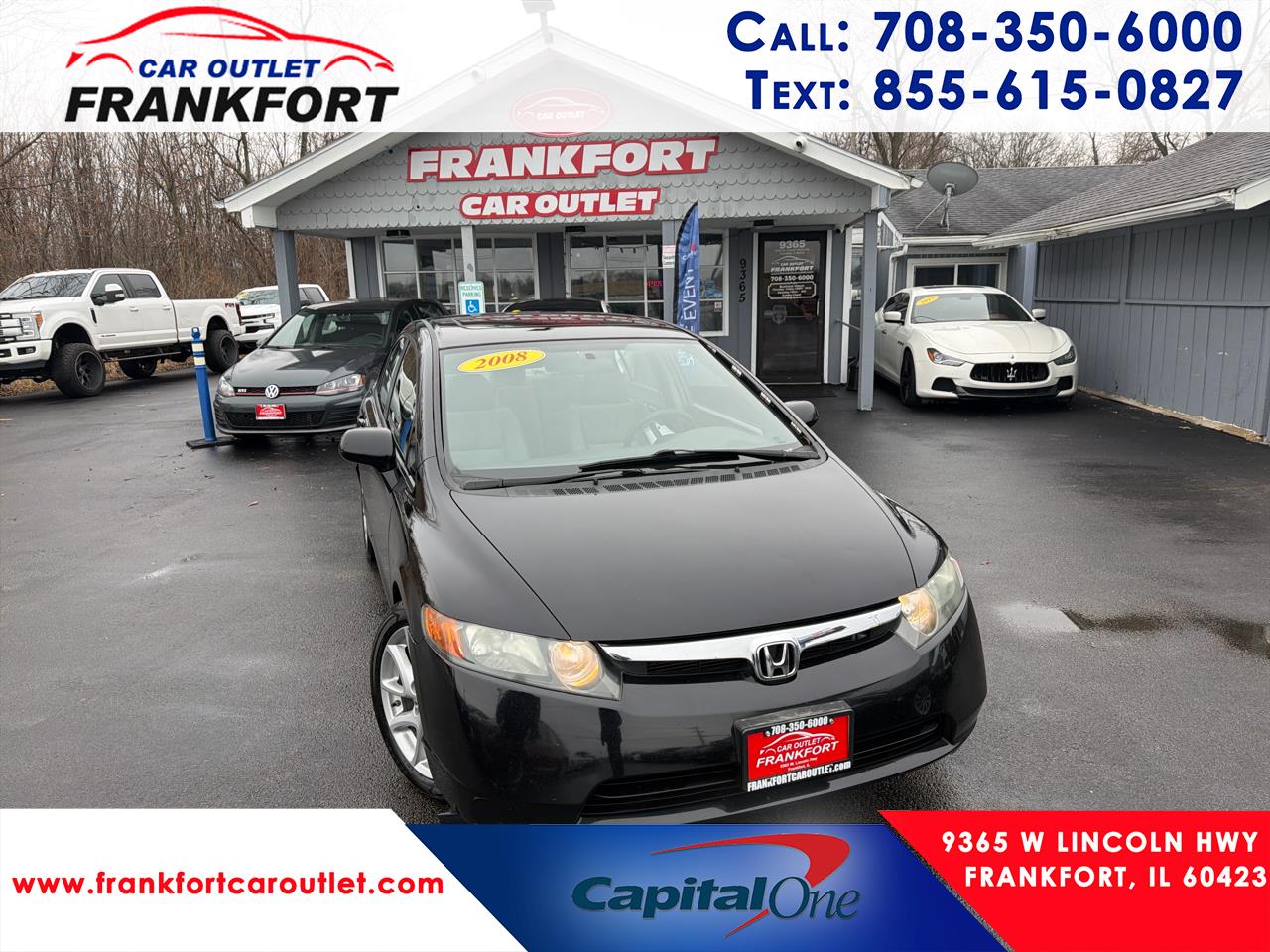 Honda Civic Sdn 4dr Auto EX 2008