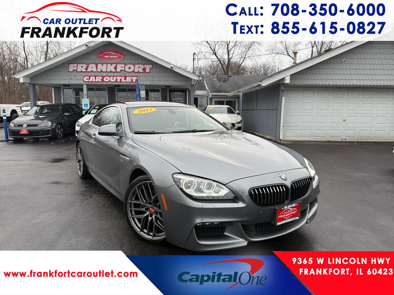 2012 BMW 6 Series 2dr Cpe 650i xDrive