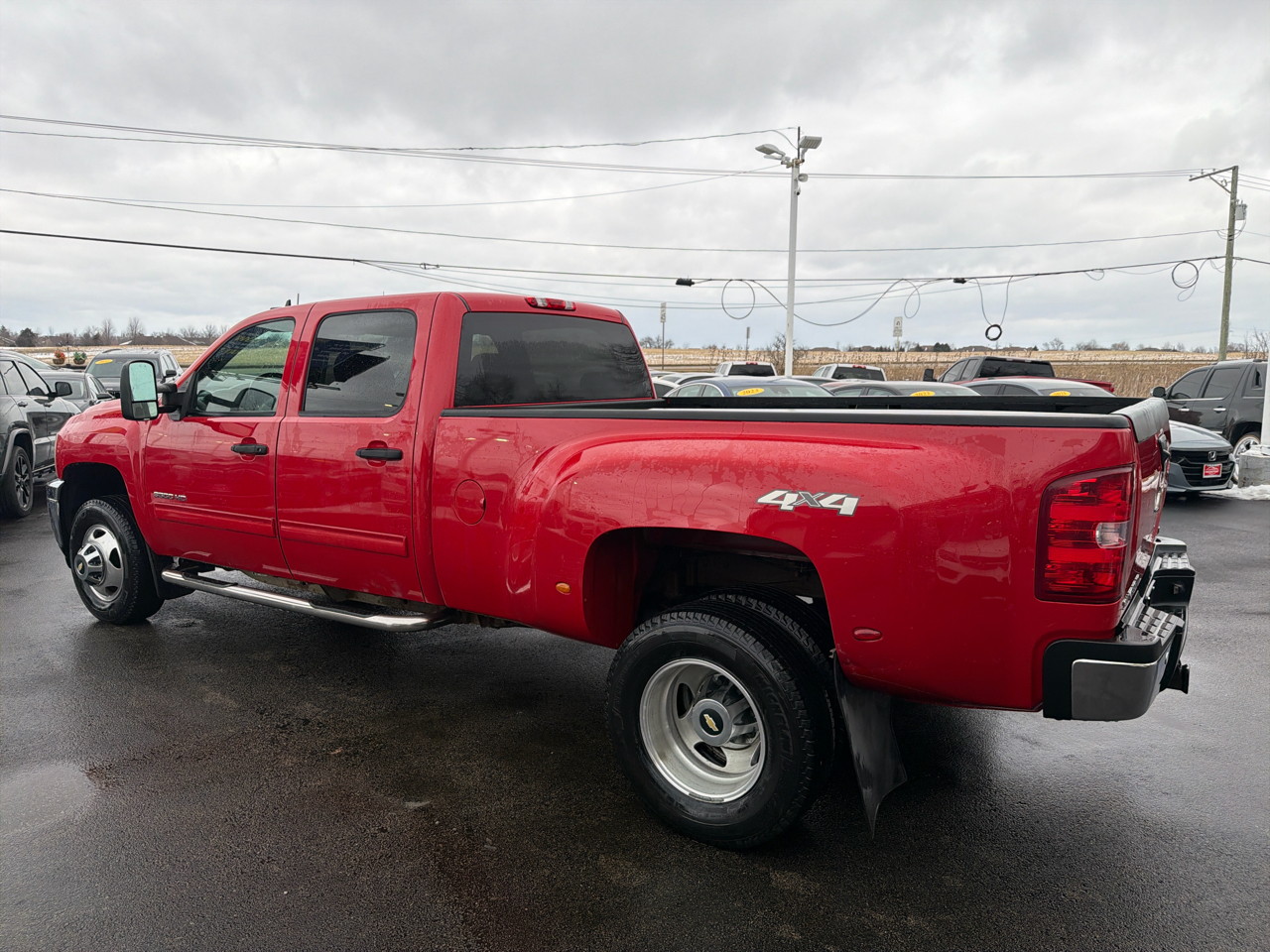 Chevrolet Silverado 3500HD 4WD Crew Cab 167.7" DRW LT 2011
