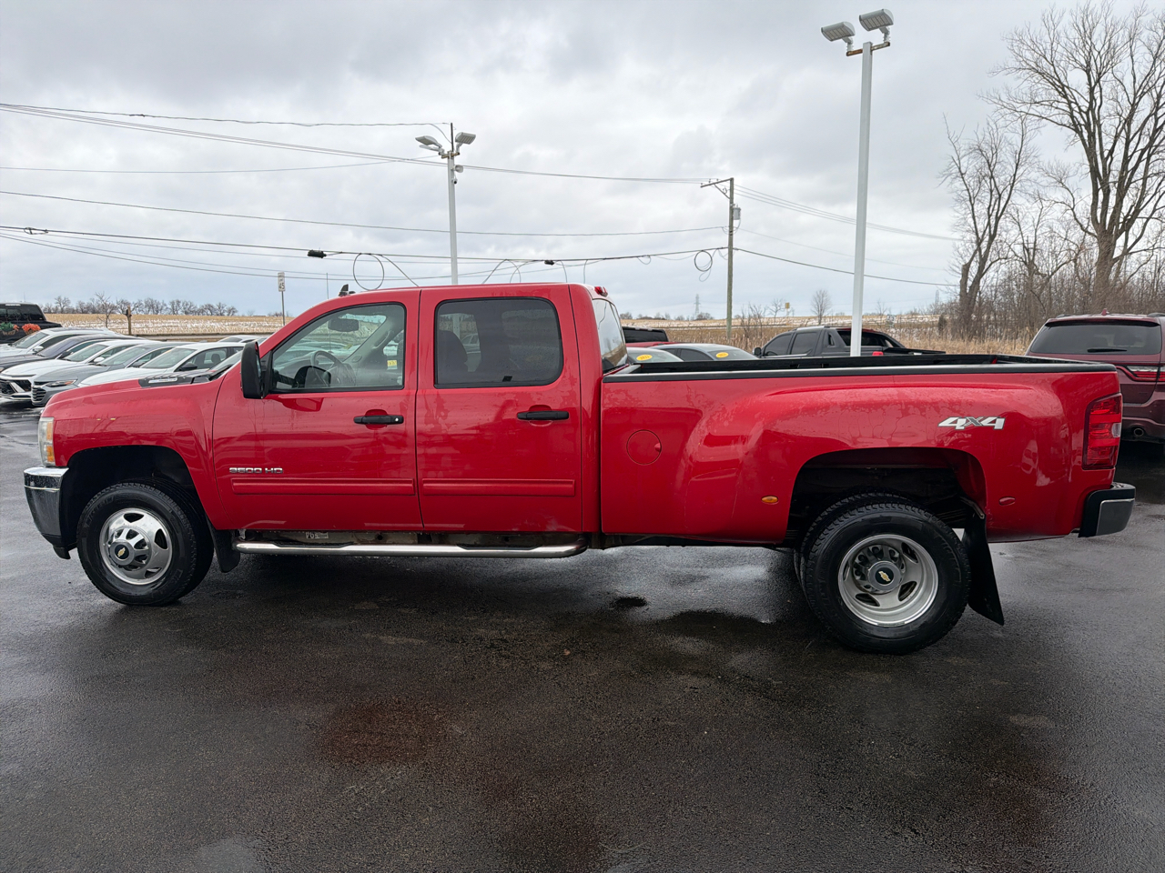 Chevrolet Silverado 3500HD 4WD Crew Cab 167.7" DRW LT 2011