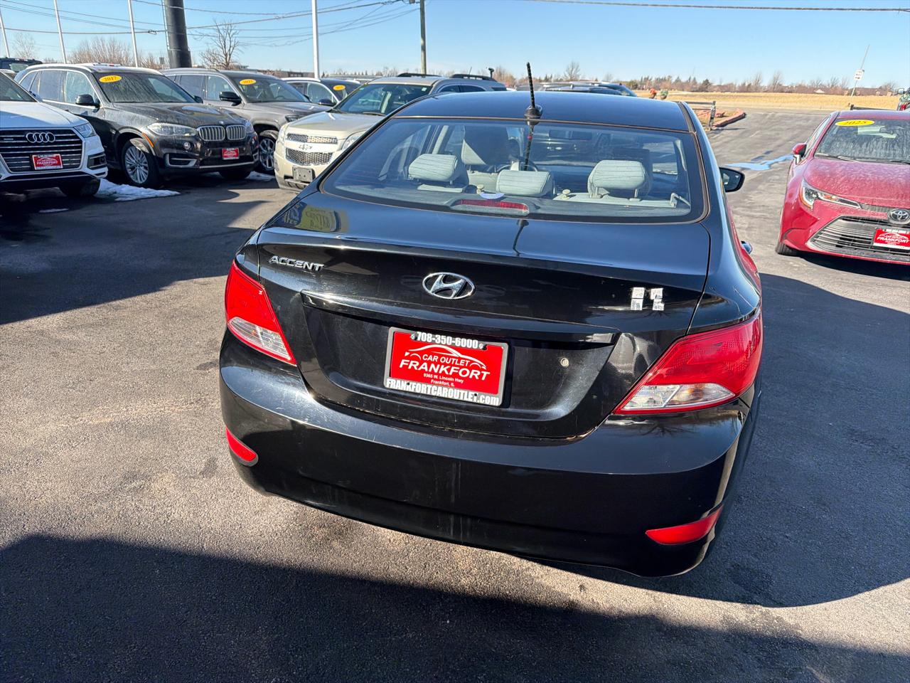 Hyundai Accent 4dr Sdn Auto GLS 2015