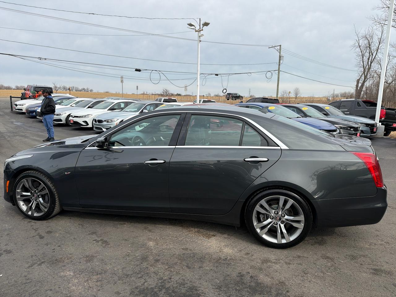 Cadillac CTS Sedan 4dr Sdn 3.6L Twin Turbo Vsport RWD 2014