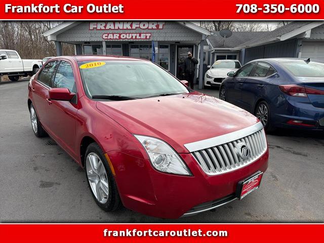 Red 2010 Mercury Milan I4 Sedan Front-Wheel Drive Automatic